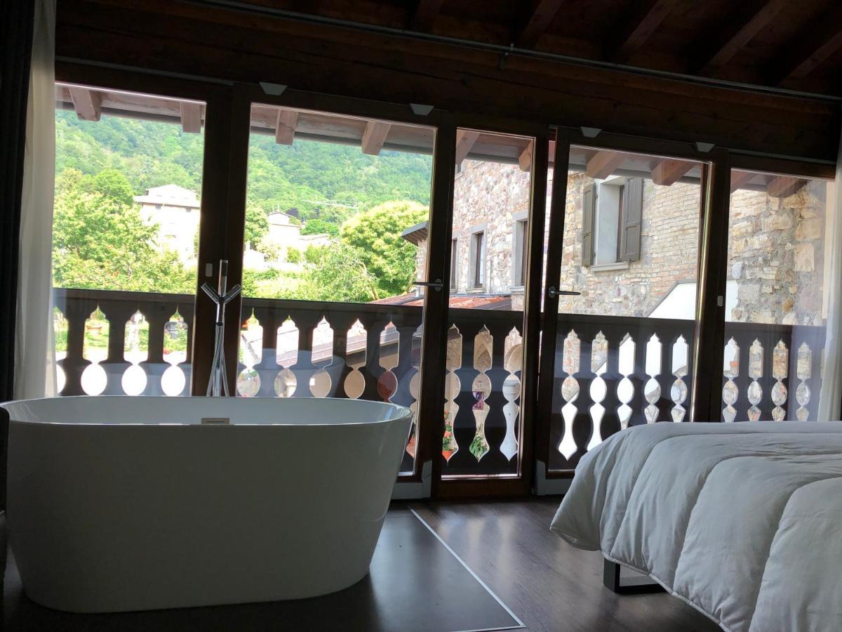 La Terrazza Sulle Vigne B&B Corte Franca Eksteriør billede